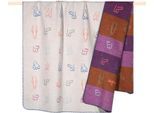 Wohndecke PAD "DICKIES", bunt (multi), B:150cm L:200cm, Mischgewebe, Wohndecken, Wohndecke, Made in Europe, Wendefunktion, gestreift, 150x200 cm