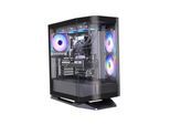 COUGAR Gaming-PC "FV270 BK 8071 AMD Ryzen 7 9700X 32GB DDR5 1TB SSD RX 9070 XT", schwarz, Microsoft Windows 11 Home (64 Bit), 32 GB RAM 1.000 GB SSD, Desktop-PCs, Windows 11, DDR5 RAM, Wasserkühlung