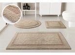 Badematte OTTO HOME "Meellor", beige, H:20mm, Baumwolle, Badematten, Badematte, Badteppich, getuftet, modern, Uni, antirutsch, flauschig, Baumwolle