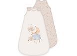 Babyschlafsack BABY BEST "Moon and Stars Baby-Schlafsack 90cm", Baby, Gr. L: 90cm, natur, Bezug: 100% Baumwolle. Füllung: 100% Polyester, Schlafsäcke