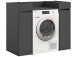 Waschmaschinenschrank Free Anthrazit