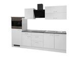 Küchenleerblock Lucca B: ca. 270cm Weiß