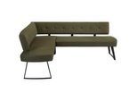 Eckbank Storm Rechts in Grün ca. 170x220cm