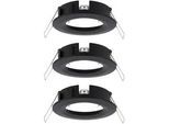 Deckenleuchte Choose! Spot Set in Schwarz/Alufarben max. 10 W Deckenlampe