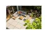 Modul-Loungegarnitur 5-tlg. Grau Teakholz