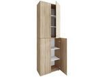 Schuhschrank LONA Sonoma Eiche ca. 70x220x40 cm