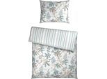 Bettwäsche Franky Wende Grau/Weiß ca. 140x200cm