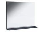 Wandspiegel Landos ca. 50 cm Anthrazit/Weiß