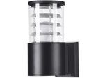 Außenwandleuchte Bronx Schwarz max. 60 Watt Wandlampe