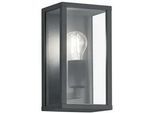 Außenwandleuchte Garonne in Anthrazit max. 60 Watt Wandlampe