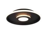 LED-Badezimmer-Deckenleuchte Ascari Schwarz max. 35 Watt Deckenlampe
