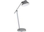 LED-Tischleuchte Halvar Opal/Grau max. 8 Watt