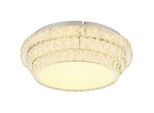 LED-Deckenleuchte Klara Klar/Chromfarben max. 48 Watt Deckenlampe