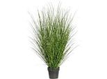 Kunstpflanze Gräser Grün/Gelb ca. 140cm