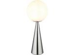 Tischleuchte Charlie Nickelfarben max. 40 Watt