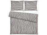 Bettwäsche Juliane XXL Grau ca. 200x220cm