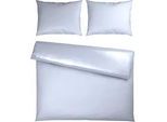 Bettwäsche Xenia Uni XXL Weiß ca. 200x220cm