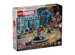 LEGO® Iron Mans Labor: Halle der Rüstungen
