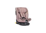 Lorelli Kindersitz Solaris i-Size 40 - 150 cm Stützbein 360 Grad Drehung Kissen rosa