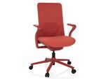 hjh OFFICE High End Bürostuhl VERVIO Stoff / Netzstoff mit Armlehnen