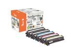 Peach B230 5 Toner (2*bk, c/m/y) ersetzt Brother TN-230 für z.B. Brother DCP -9010 CN, Brother HL -3000, Brother HL -3040 CN (wiederaufbereitet)