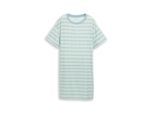 TOM TAILOR Damen Nachthemd mit Muster, blau, Gemustert, Gr. 40