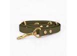 THE DOG IDEA Biothane Hundeleine Gold Khaki