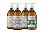 Wolfsbacher Natur Futteröl Set 4 x 500ml