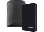 Intenso Memory Drive - 1 TB in schwarz + Tasche