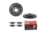 BREMBO Bremsensatz, Scheibenbremse 142053746 Vorderachse innenbelüftet 258mm 22mm für Ford MAZDA