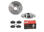 BREMBO Bremsensatz, Scheibenbremse ijdtiddt57 Vorderachse voll 257mm 12mm für ALFA ROMEO Fiat LANCIA ABARTH SHUGUANG