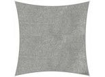 Sonnensegel Teneriffa Quadrat ca.500x0,5x500cm Silberfarben