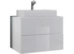 Waschtischkombi Lendas ca. 60 cm Weiß