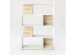 Regal Shelfy 8 Fächer ca. 103x146 cm Weiß/Eiche