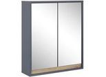 Spiegelschrank Massimo Dunkelgrau ca. 60x70x18 cm