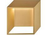 LED-Wandleuchte Quebec Goldfarben max.5,5 Watt Wandlampe