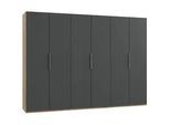 Drehtürenschrank Level 36A ca. 300x216x58cm Graphitfarben