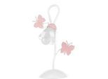 Kindertischleuchte Butterfly Weiß/Pink max. 6 Watt