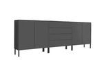 Sideboard Mailand Set 5 Anthrazit