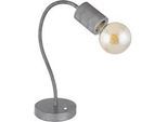 Tischleuchte Freddy in Silberfarben max. 60 Watt