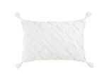 Zierkissen Boho Weiß ca. 40x60cm