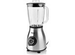 ETA Standmixer "TWIXER ETA601190000", silber (edelstahlfarben), B:21cm H:42cm T:19cm, Zerkleinerer, Glasbehälter, voreingestellte Programme