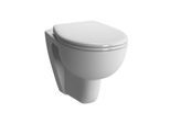 VitrA Conforma Wand-Tiefspül-WC 5812B003-0075 weiß, 35,5x54cm, Rollstuhlgerecht, plus 6cm, Sitzhöhe 48cm