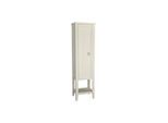 VitrA Valarte Hochschrank 62242 53,5 x 39,5 x 196,5 cm, links. bodenstehend, Korpus elfenbein matt