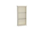 VitrA Valarte Wandregal 62254 53,5x20x113,5cm, wandhängend, Korpus elfenbein matt
