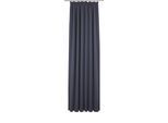 Vorhang ADAM "Uni Collection light, nach Wunschmaß", blau (dunkelblau), B:142cm H:395cm, Baumwolle (Bio-Baumwolle), Gardinen, aus 100% Bio-Baumwolle, Vorhang nach Wunschmaß