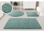 Badematte OTTO HOME "Torrni", grün (mint grün), H:22mm, Polyester, Badematten, Badematte, Badteppich, getuftet, modern, Uni, antirutsch, flauschig, hochflor