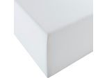 Spannbettlaken FLEURESSE "Comfort XL", silber (silberfarben), 1 Stk., Mako-Jersey, 180x200 180x210 180x220 190x200 190x210 190x220 200x200 200x210 200x220 40cm, Mako-Jersey, Obermaterial: 96% Baumwolle, 4% Elasthan (LYCRA), Bettlaken, Spannbettlaken, Mako-Jersey, für Matratzen bis 40 cm Höhe, Bettlaken, Spannbetttuch