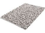 Badematte KLEINE WOLKE "Sling", beige (macadamia), H:20mm, Baumwolle, Polyester, Badematten, Badematte, Badteppich, handgefertigt, 2 farbige Schlingenoptik