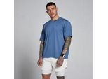 MP Herren Hybrid Oversized Mesh T-Shirt – Schieferblau - XL